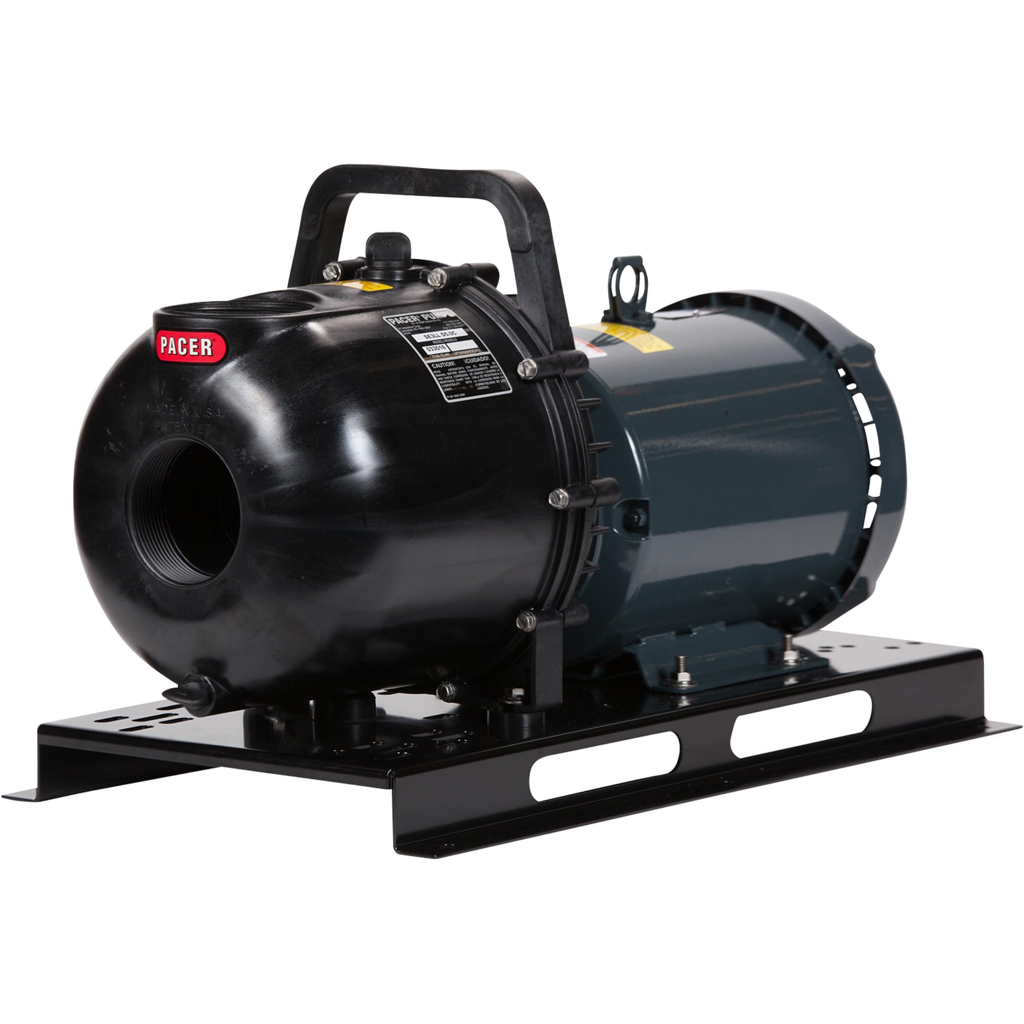 Pacer Pumps Electric Drive Centrifugal Pump - 16,800 GPH, 3in. Ports, 5 HP, 3-Phase, Model Number SE3LL D5.0C