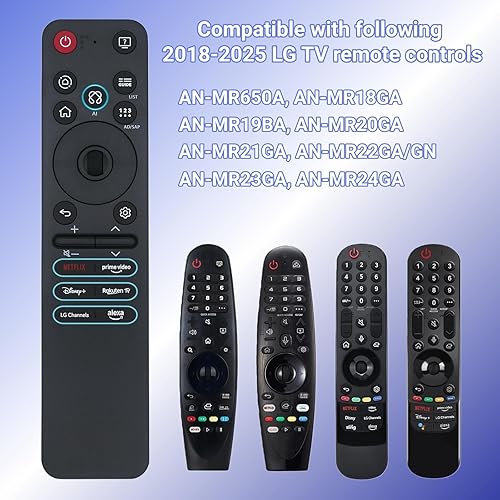 Miniatura 6 de Nuevo reemplazo MR25GA AKB76046603 Voice Magic Control remoto compatible con LG 2025 Magic Voice TV Control remoto G5 C5 B5, QNED 92A 85A 80A, serie
