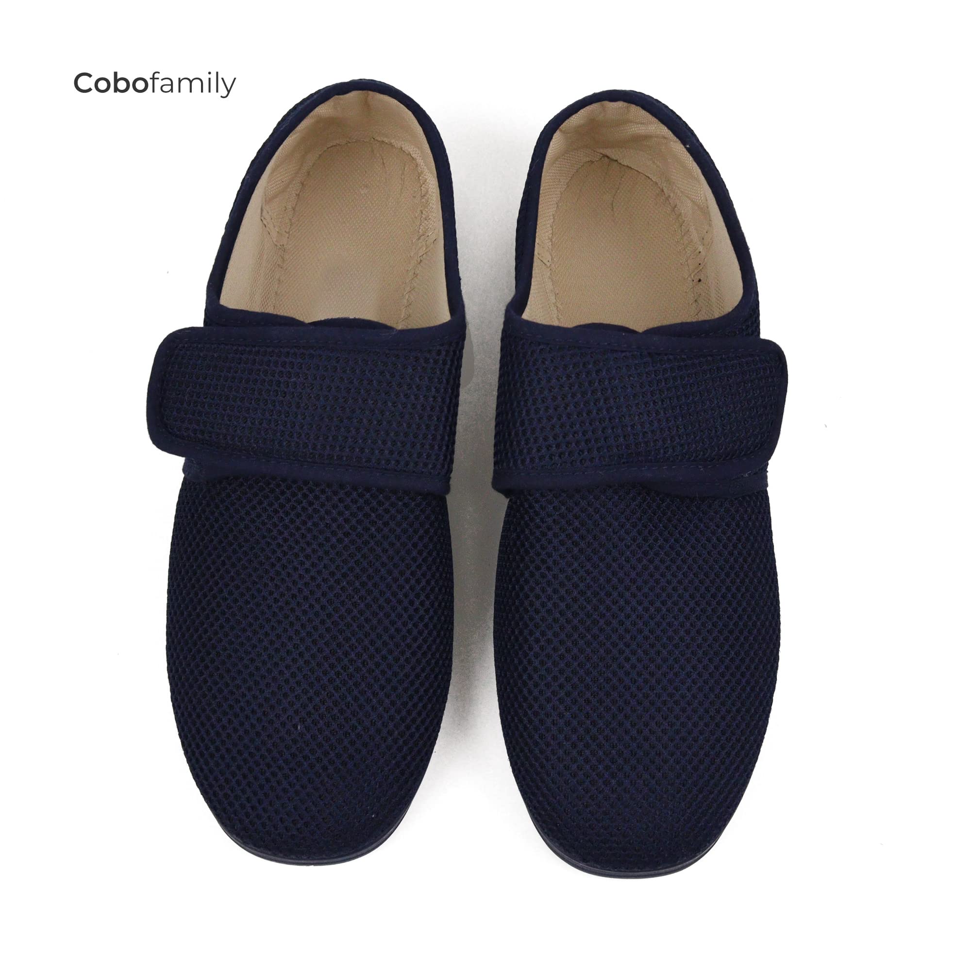 Cozseries Zapatillas de Casa Hombre Verano Primavera, Zapatos Cómodas Rejilla Cuña Punta Cerrada Multicolor, Suela Caucho Talla 39-46 Fabricado en España
