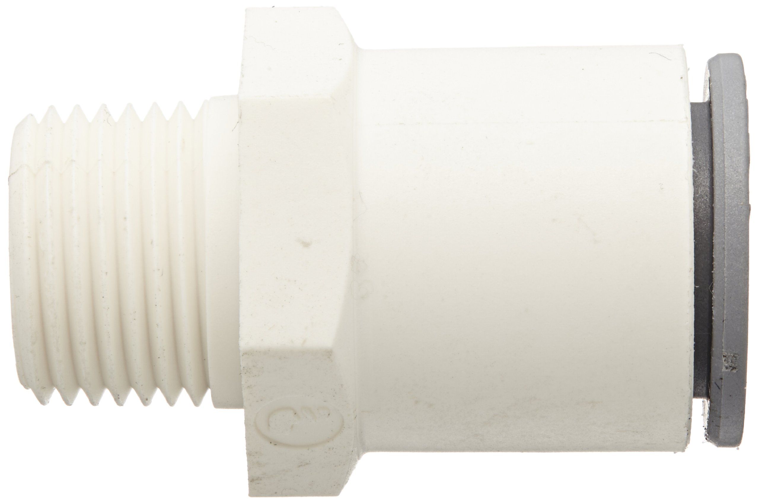 Legris 6505 62 18WP2 LIQUIfit Push-to-Connect Fitting, Inline Connector, 1/2