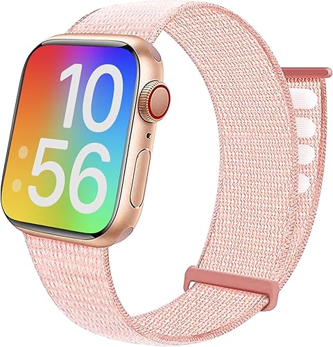 BlackPro for Kids Apple Watch Band, Breathable Soft Nylon Loop Strap for Boy Girl, Compatible with Apple Watch Series 87654321SESE2 38mm 40mm 41mm &
