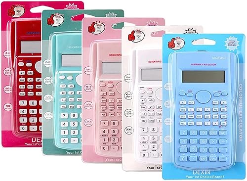 Miniatura 9 de Calculadoras científicas de escritorio, calculadoras científicas para estudiantes, calculadora científica de 240 funciones, 2 líneas, 10+2 dígitos,
