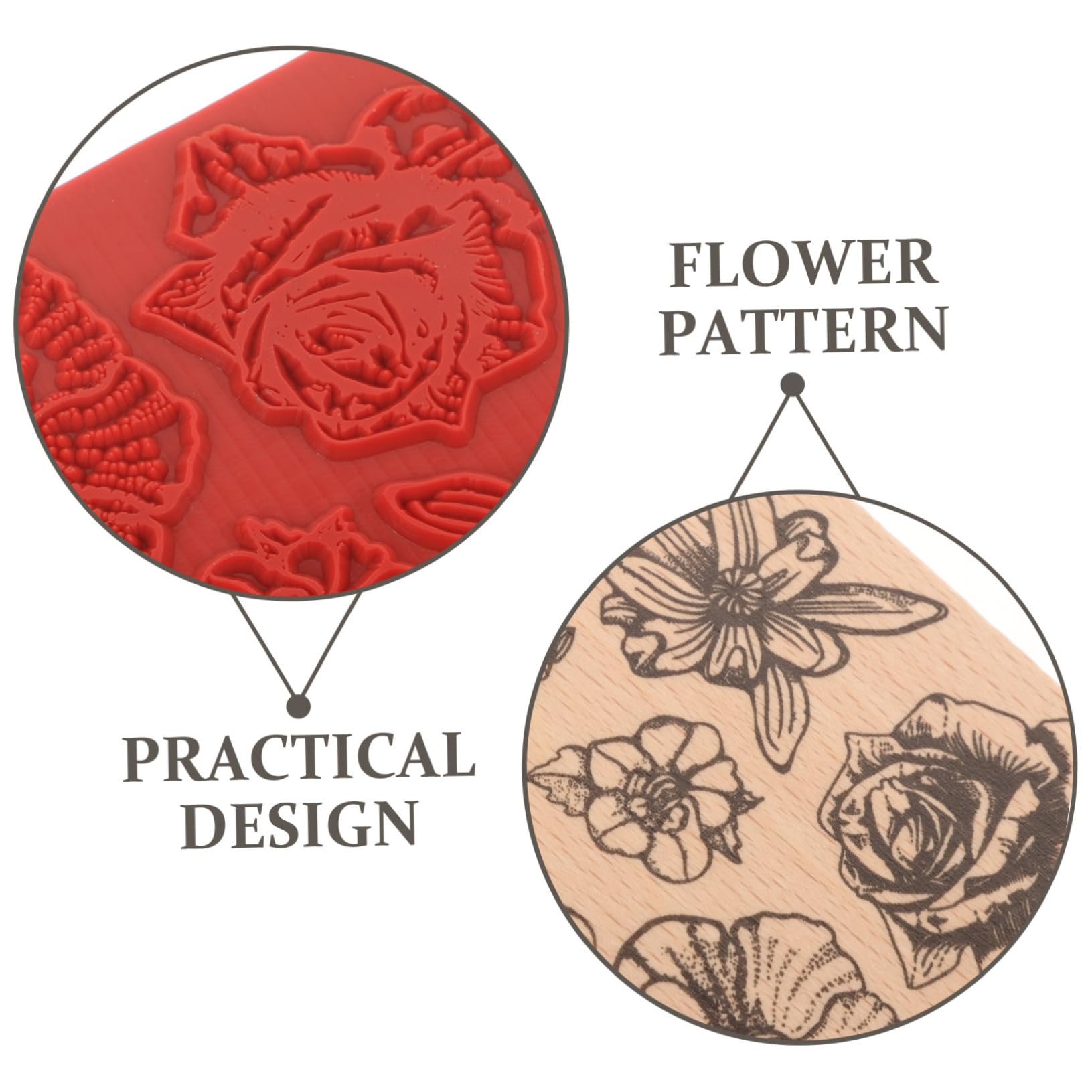 OSALADI 5 Pezzi Timbro decorativo Carino estetico blocchi di stampaggio trasparenti timbratura Creazione diario francobolli di scrapbooking timbro per la lavorazione Gel di silice