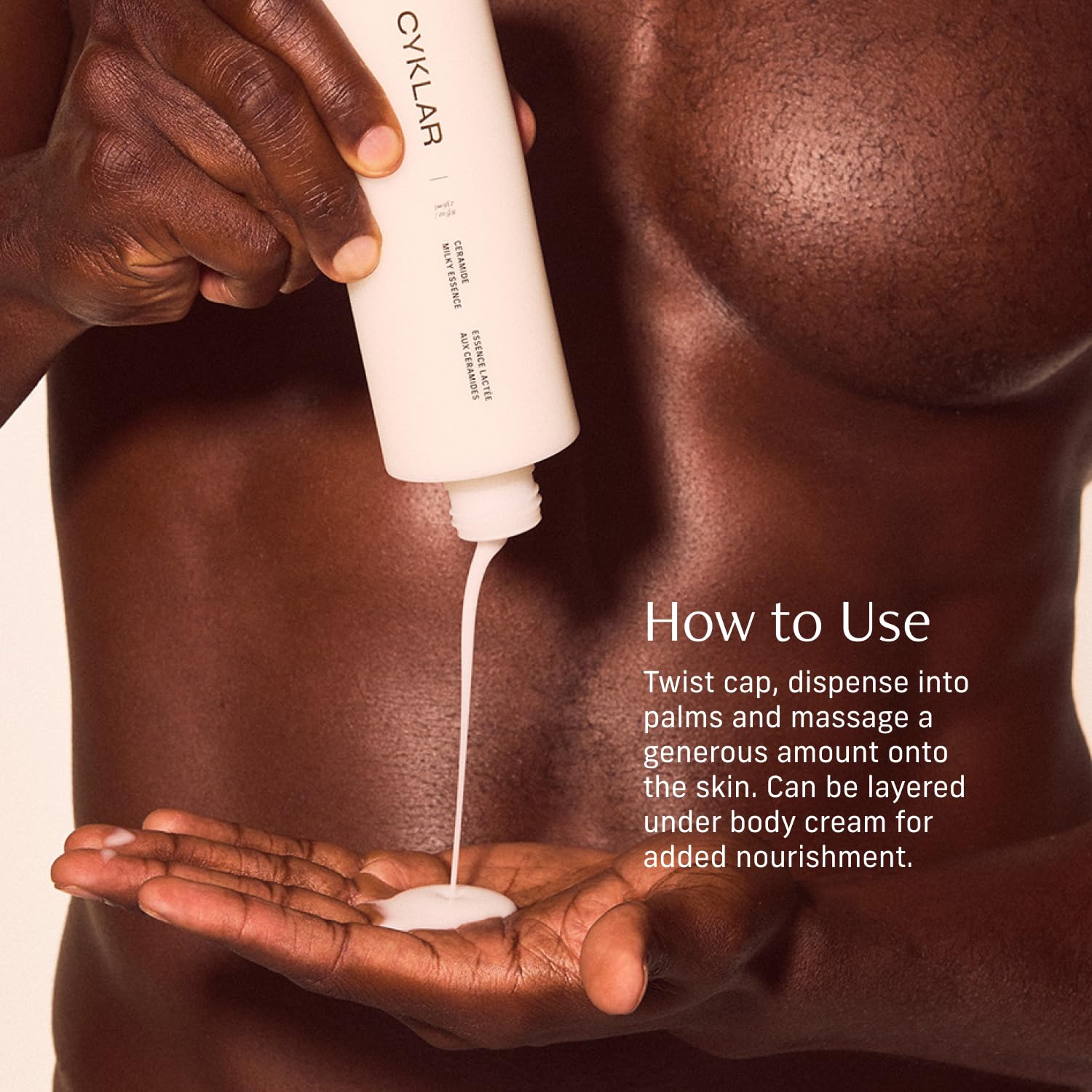 CYKLAR Ceramide Milky Essence – Unscented Body Lotion for Dry, Sensitive Skin – Lightweight Hydrating Ceramide Moisturizer for Skin Barrier with Polyglutamic Acid & Hydroxyethyl Urea - 8 fl oz - Image 5