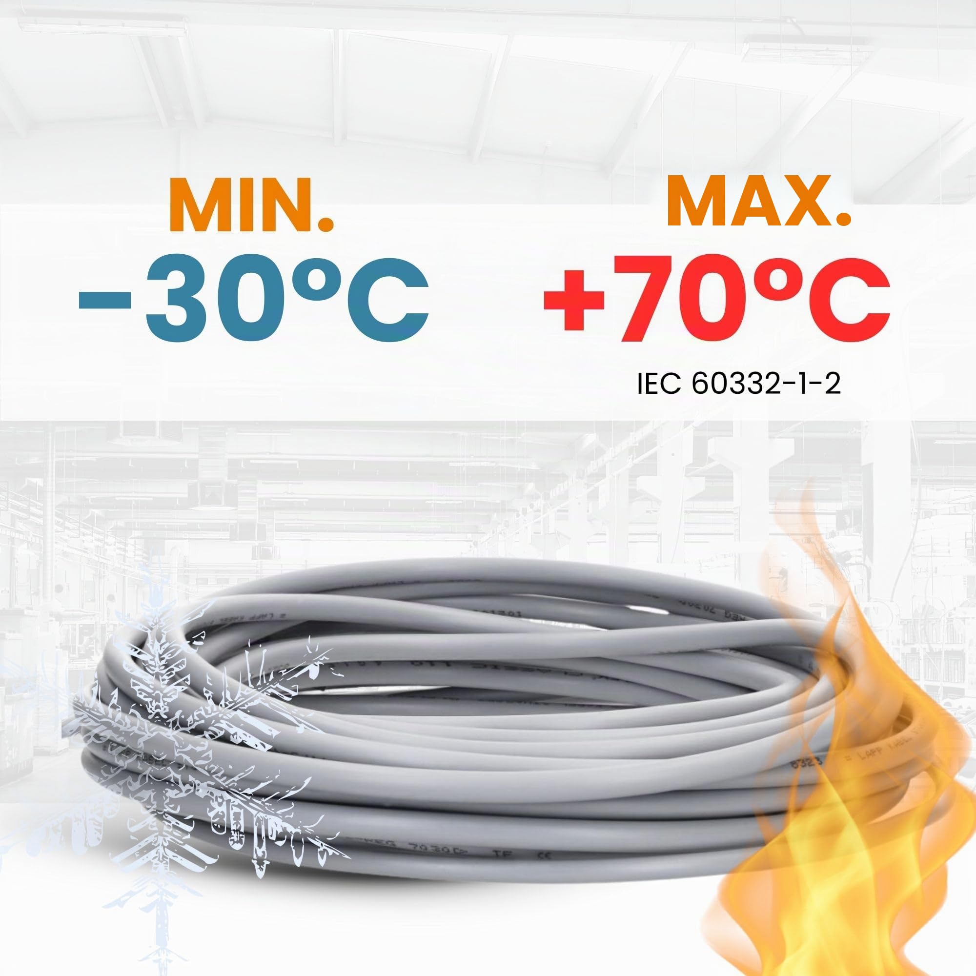 Lapp 25m Telefonkabel J-Y(ST) Y 4x2x0,6mm - Geschirmte Telefonleitung