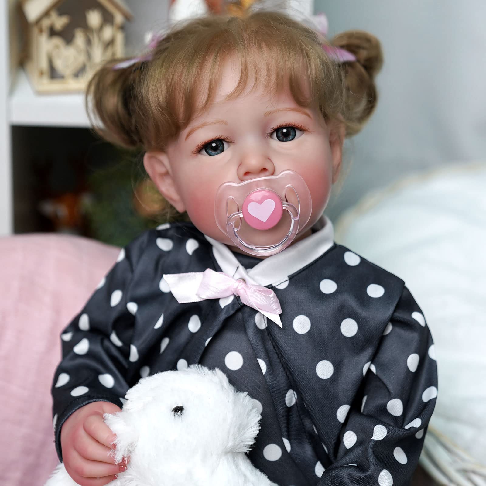 Buy BABESIDE Reborn Dolls 17Inch VelvetySmooth Skin Realistic