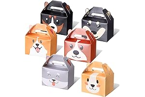 24 Pack Dog Party Favor Bags for Canine Celebrations