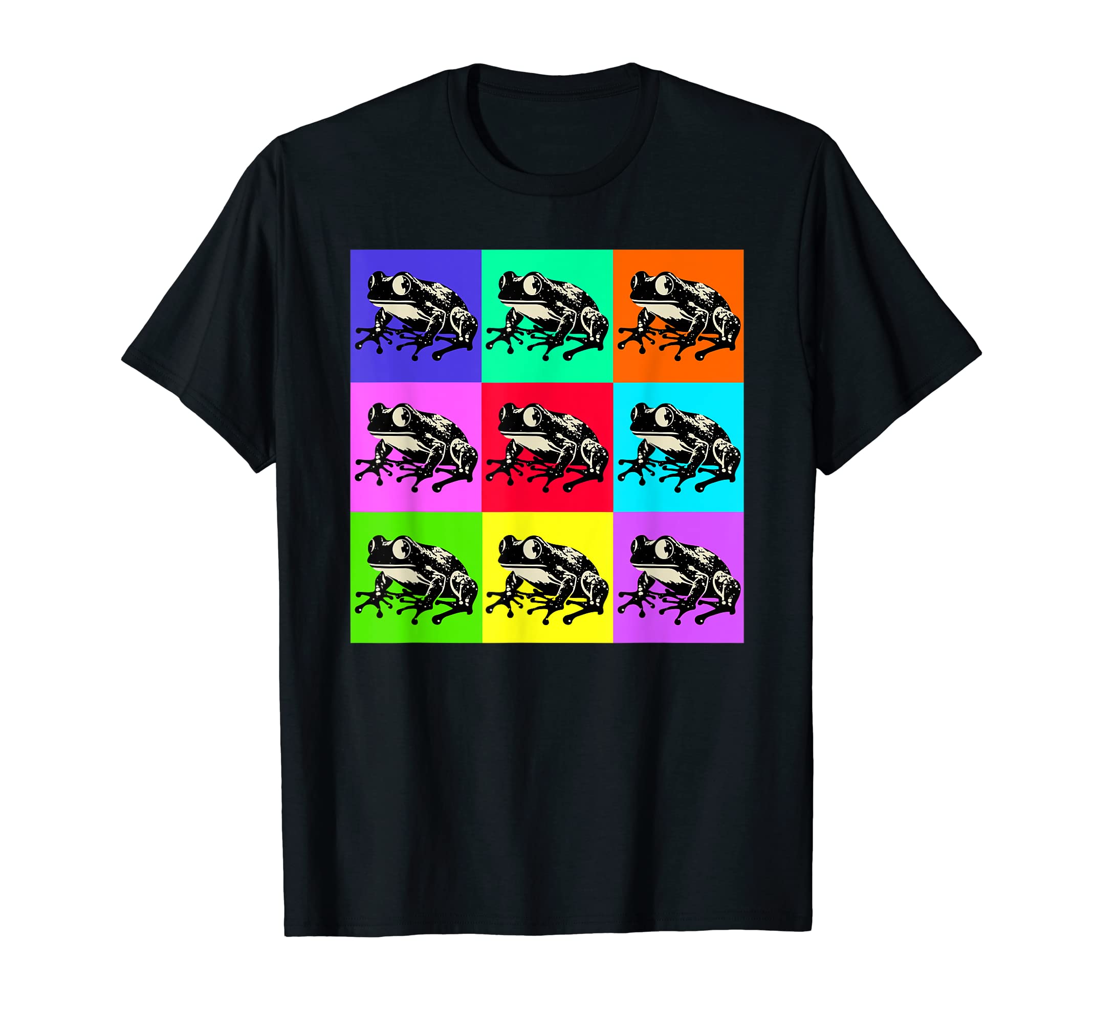 Animal Pop Art DesignsTreefrog - Tree Frog - Colorful Animal Pop Art T-Shirt