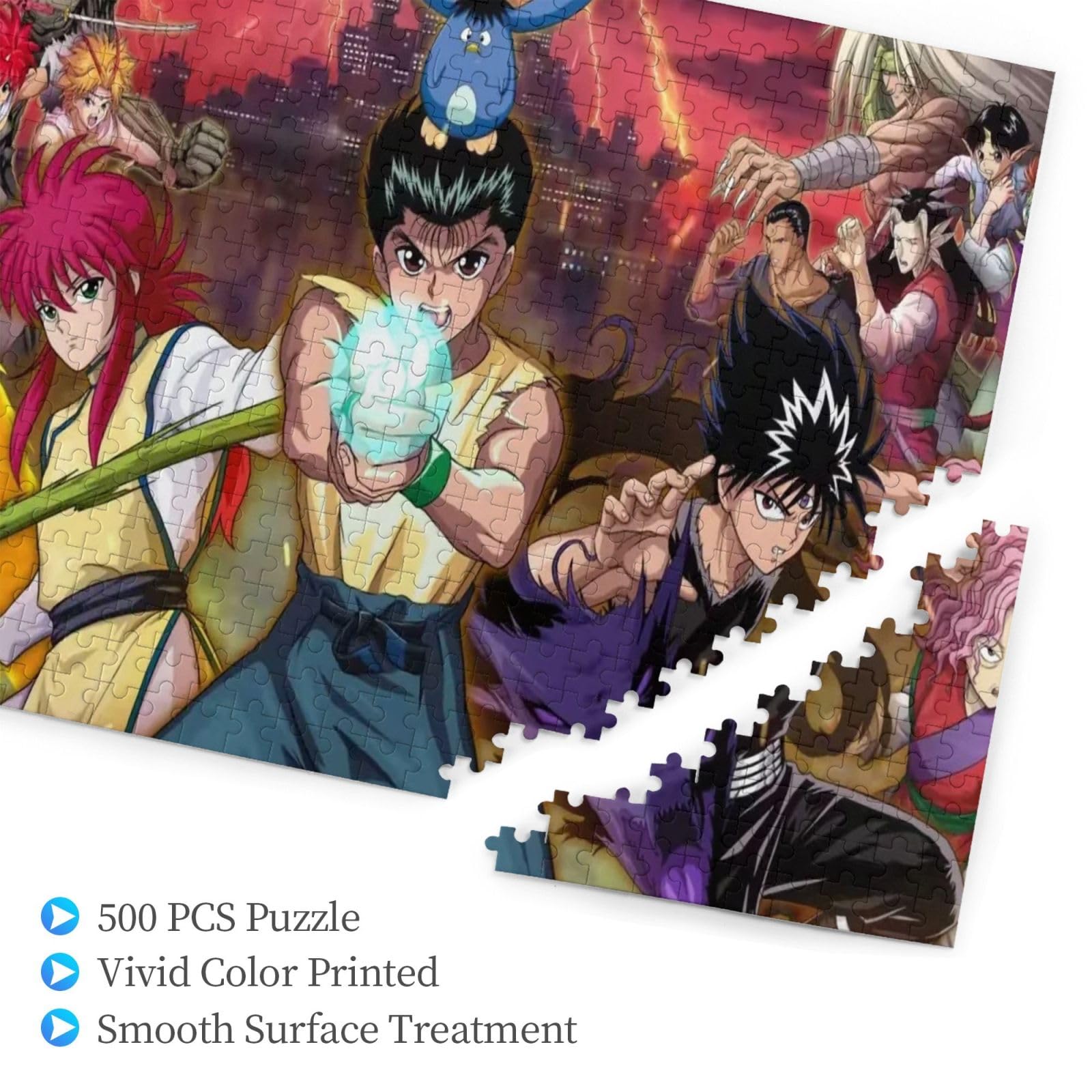 幽☆遊☆白書 ジグソーパズル500pcs. : 幽遊白書 パズル