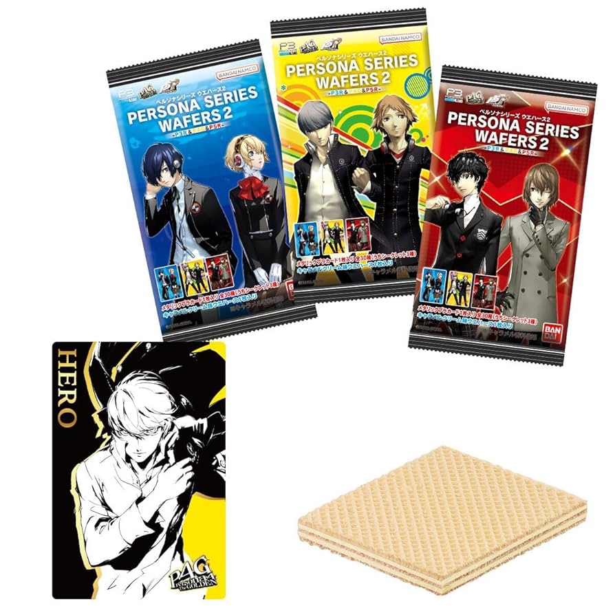 Amazon.co.jp: BANDAI Persona Series Wafer 2 ~P3R & P4G & P5R