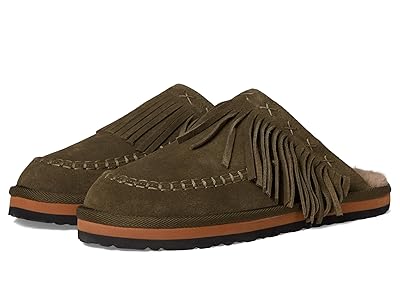 Free People Fallon Fringe Mules Women