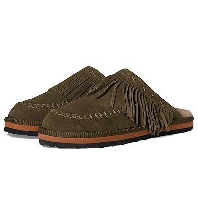 Free People Fallon Fringe Mules Women