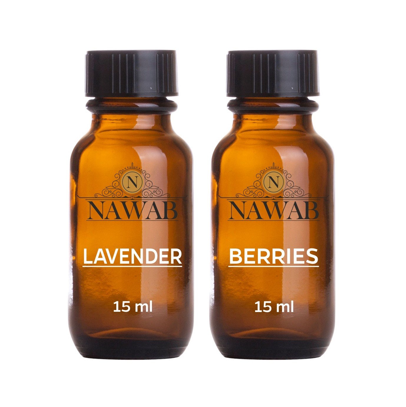 NAWAB Essential Aroma Diffuser Oil (Lavender and Berries - 15ml Each) (B078H7B3T9) Amazon Price History, Amazon Price Tracker