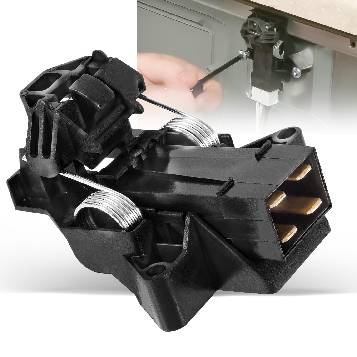 Upgrade Dishwasher Door Latch & Switch Compatible with Electrolux