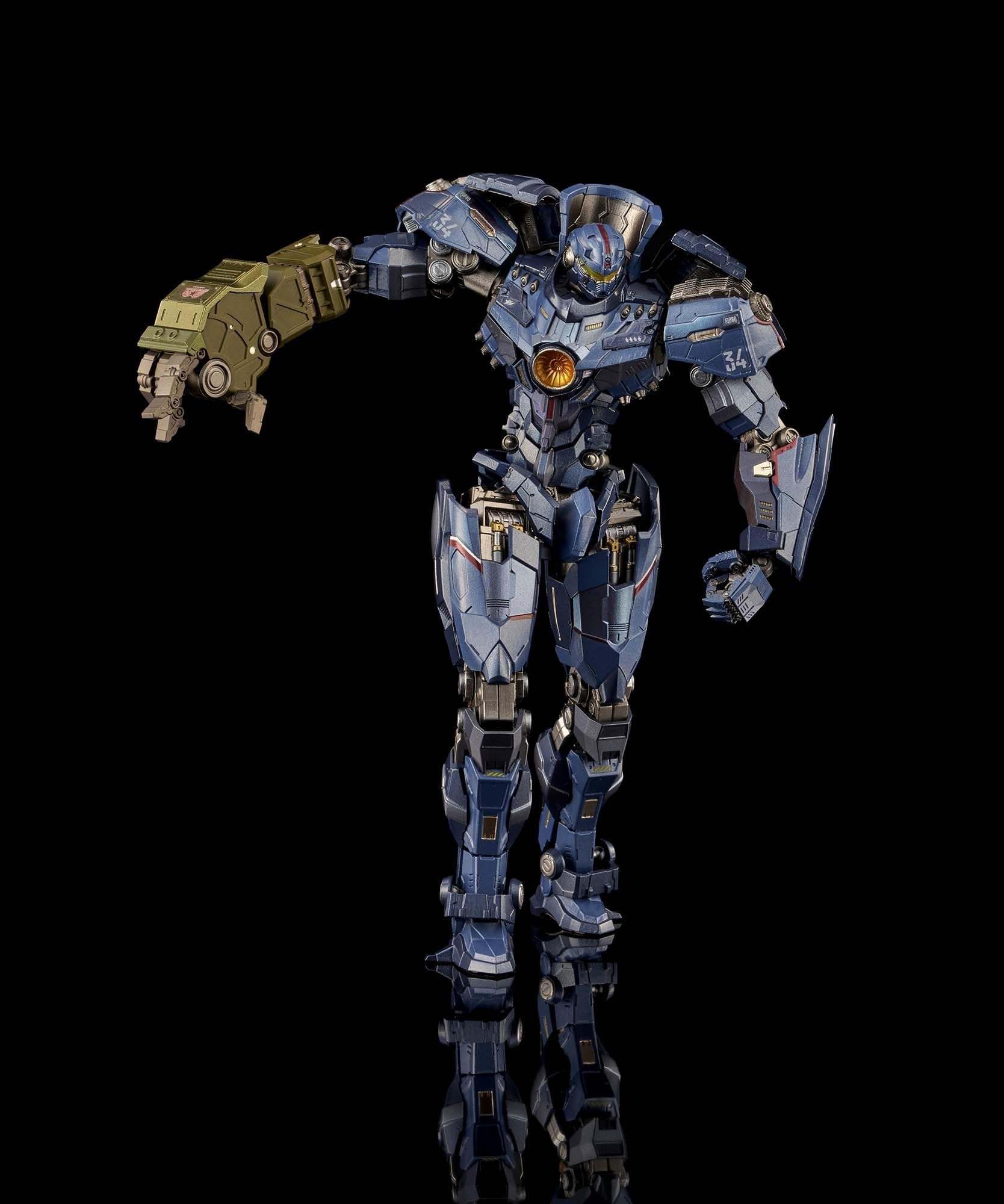 Flame Toys Pacific Rim Kuro Kara Kuri Gipsy Danger Figurine 21 cm