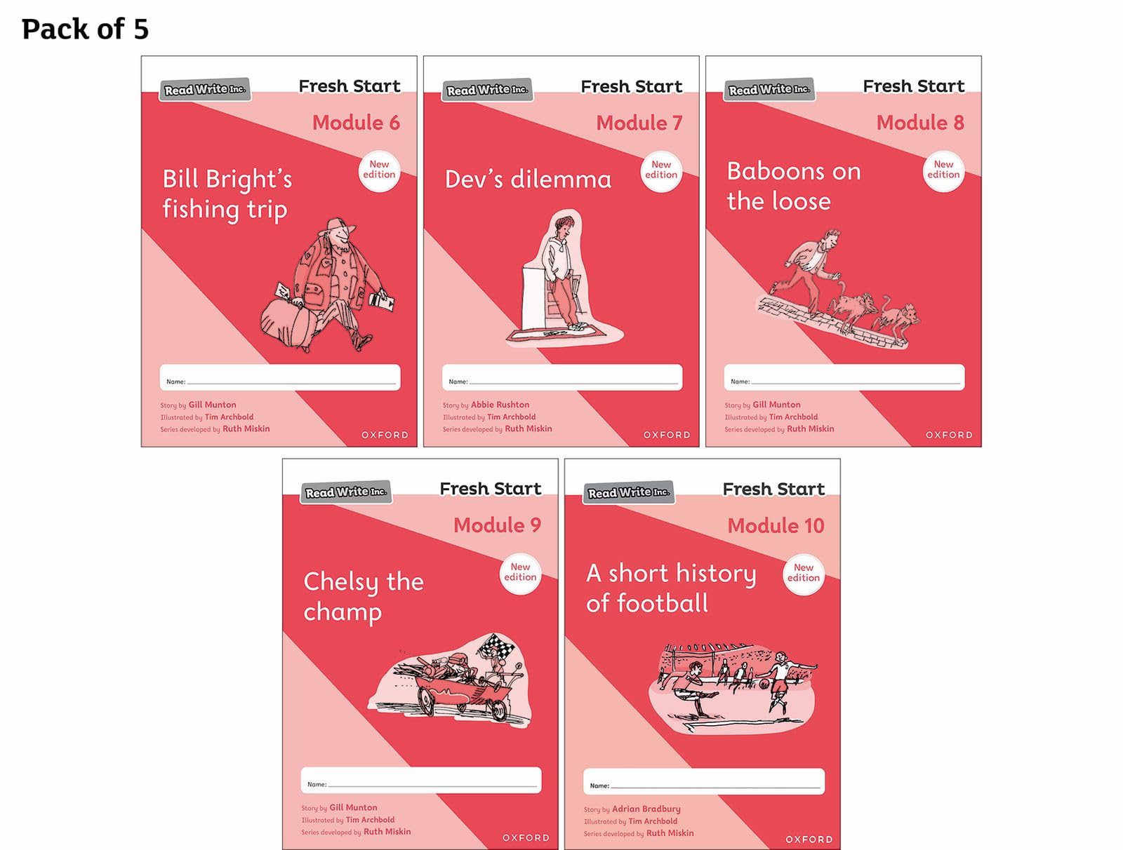 2024 Modules 6-10 - Pack of 5 (Read Write Inc. Fresh Start: 2024 Edition)