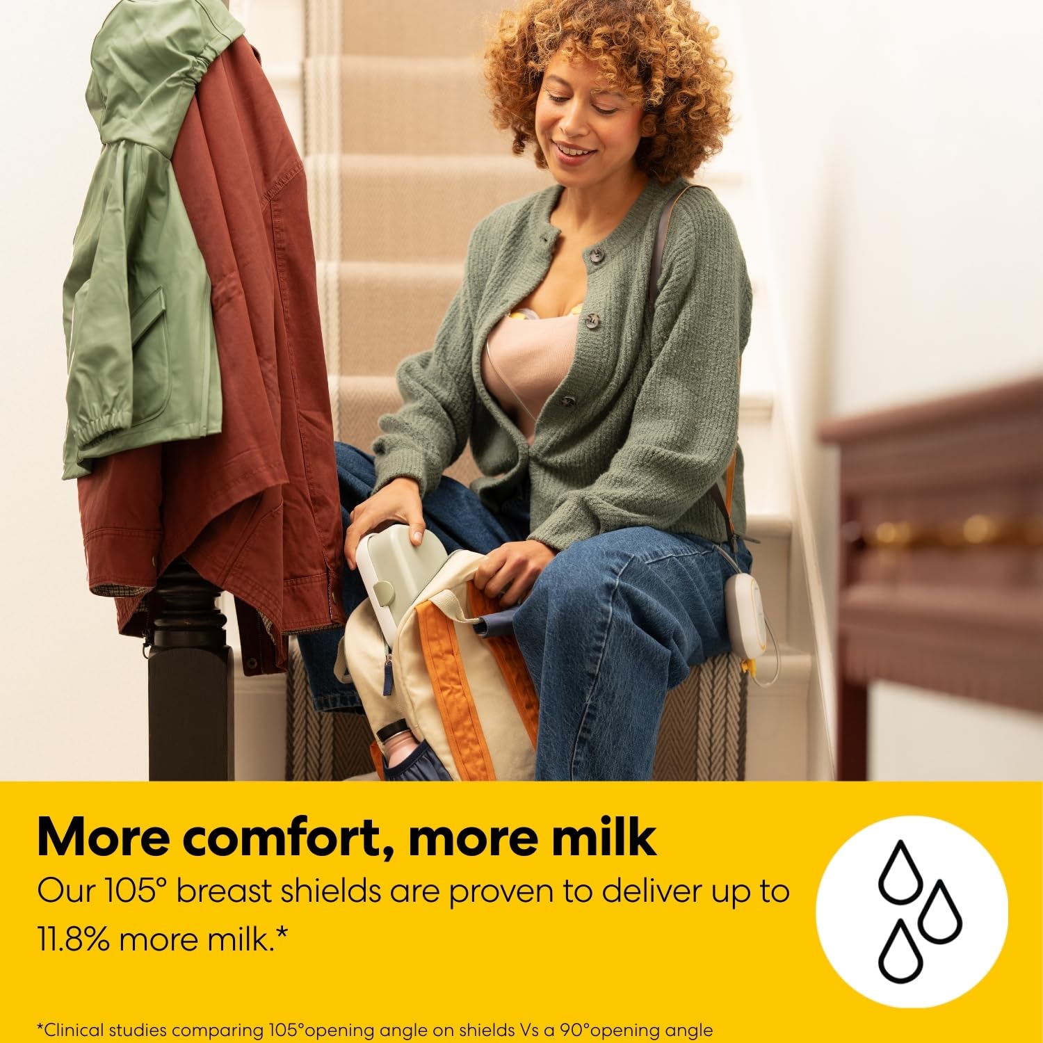 Medela Freestyle Mini Hands-Free Double Electric with Hands-Free Cups & Rechargable Battery. — view 8