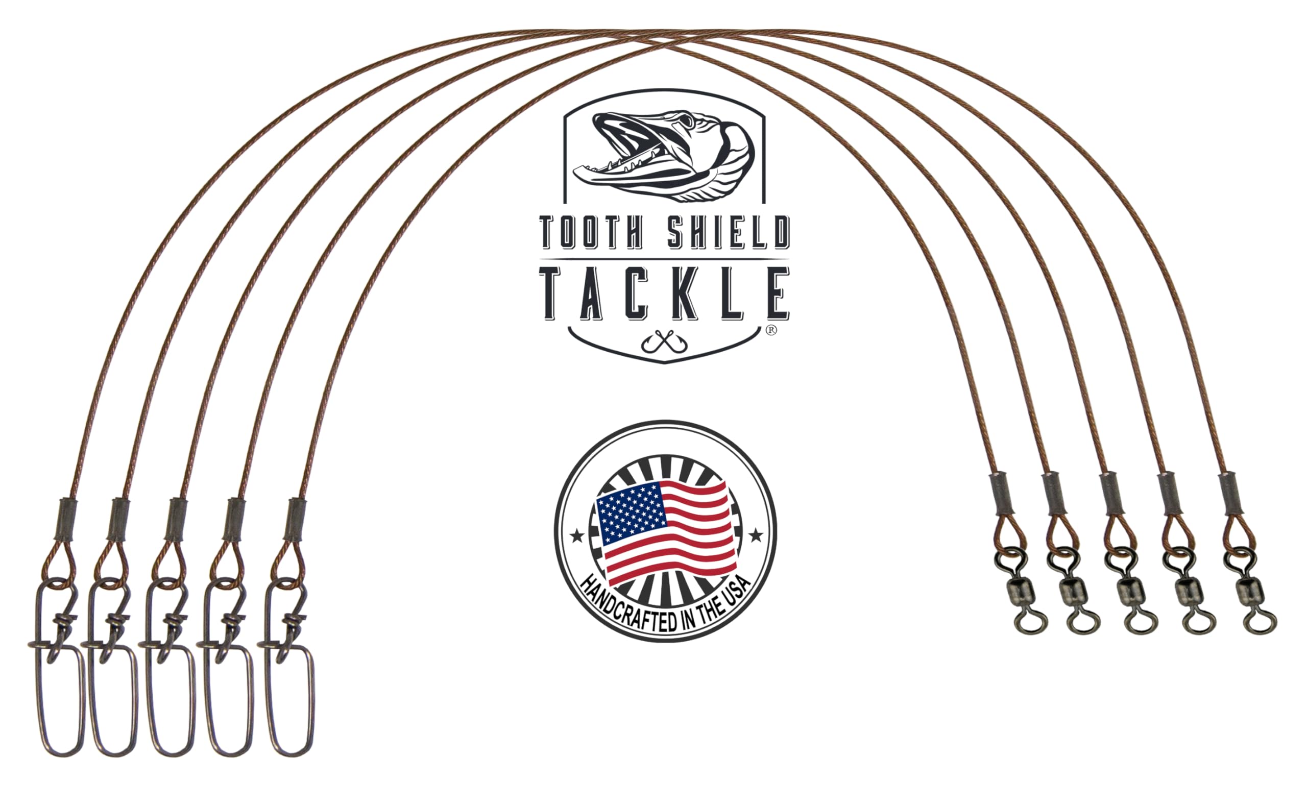 Tooth Shield Tackle 5 Pack 100 lb 14