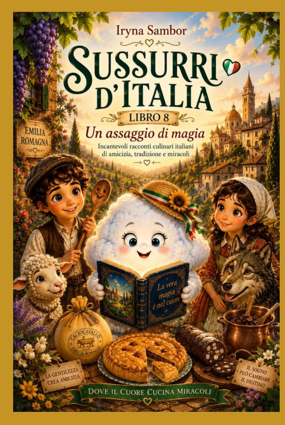 Sussurri d’Italia. Libro 8: Un assaggio di magia: Incantevoli racconti culinari italiani di amicizia, tradizione e miracoli