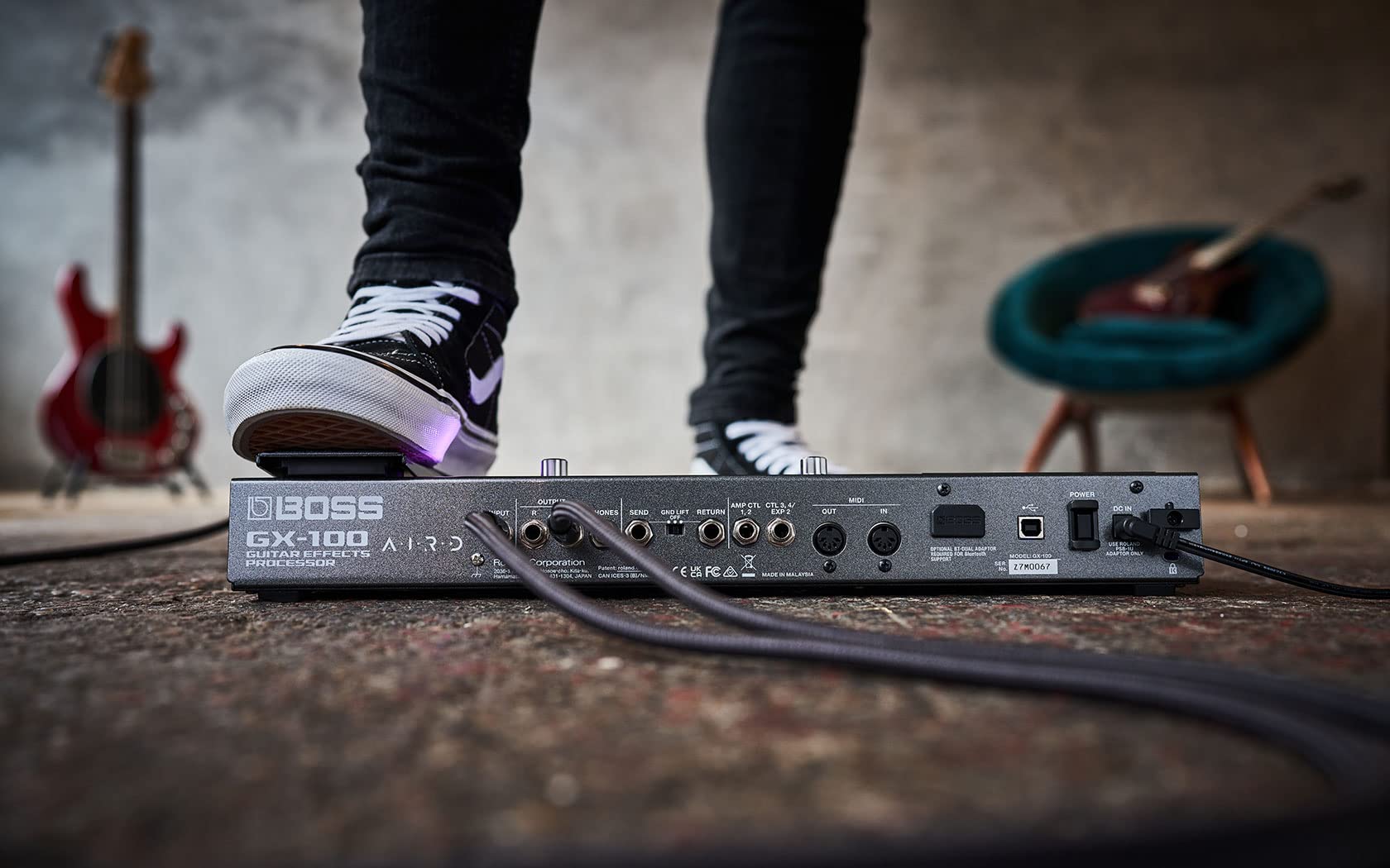 Boss GX-100 Gitar Efekt İşlemcisi : Amazon.com.tr: Müzik