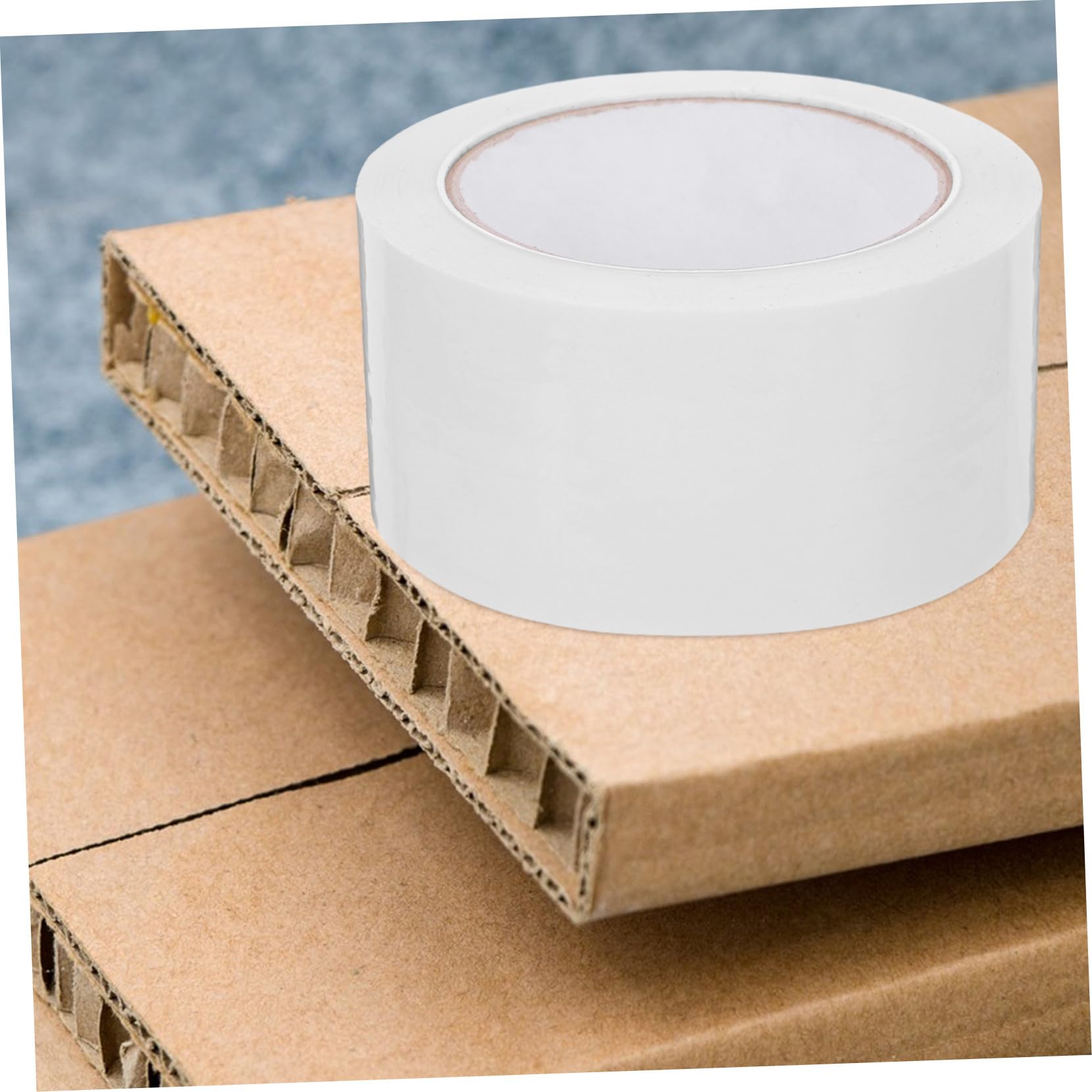 Housoutil Nastro Telato Bianco 3 Pezzi 55mm X 91m, Adesione Forte, Multiuso per Riparazioni Interne ed Esterne