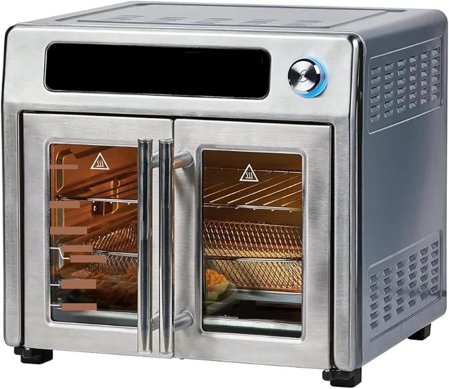 Food essentials and family helpers Smart Air Fryer Oil Free Electric Fryer Very Large Air Skillet, Convection Oven With French Doors, Stainless Steel Smart assistant Enjoy life Ambitious To pursue Food essentials and family helpers Smart Air Fryer Oil Free Electric Fryer Very Large Air Skillet, Convection Oven With French Doors, Stainless Steel Smart assistant Enjoy life Ambitious To pursue