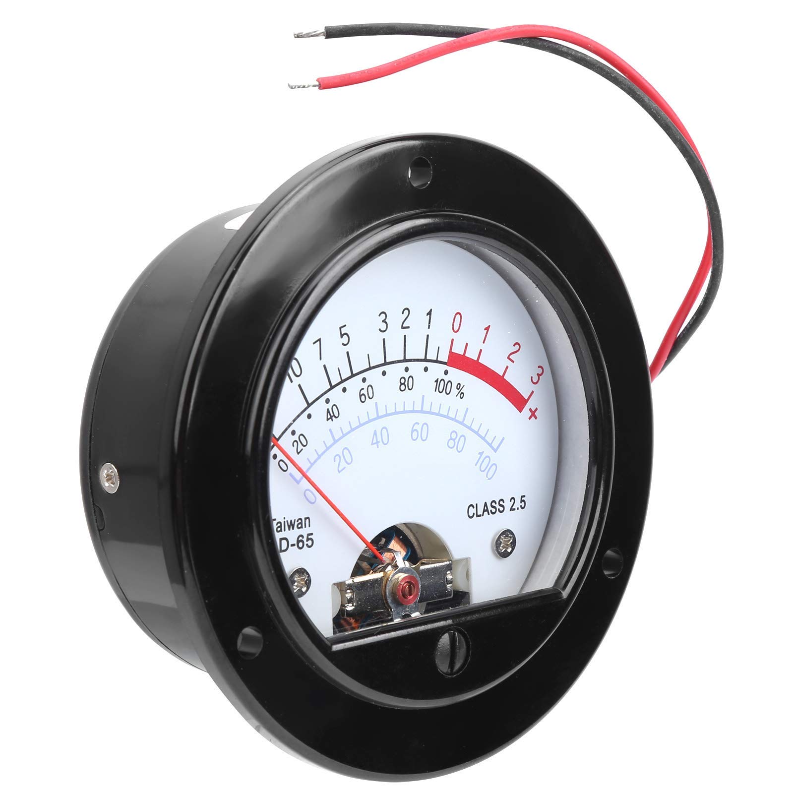 Panel VU Meter SO65 Hintergrundbeleuchtung Zeigertyp Vintage Voltmeter Level Meter