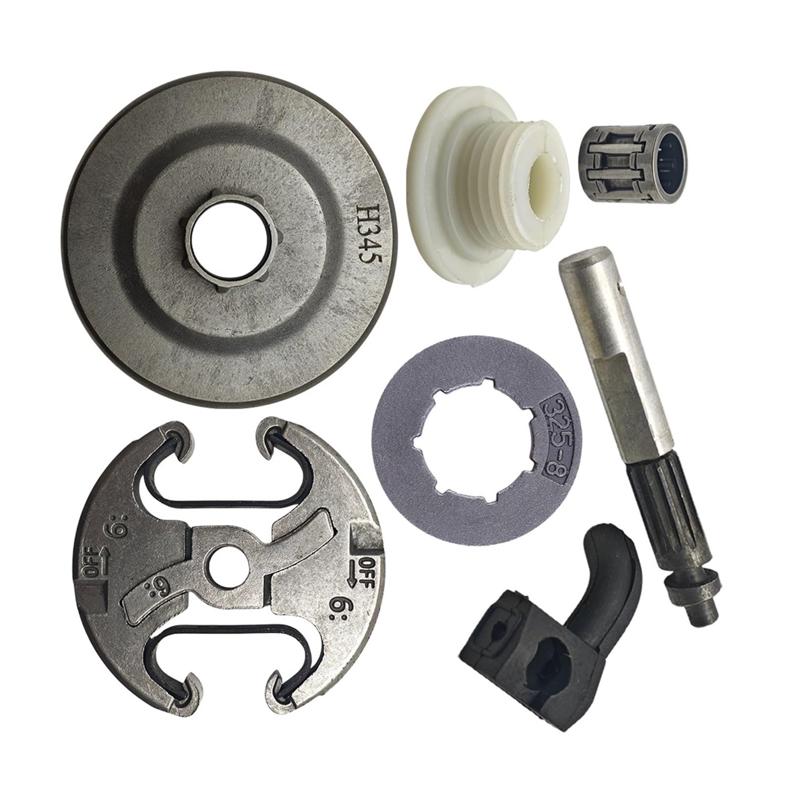 Kit tambour d'embrayage 325-8T avec roulement pour tronçonneuse 340 345 350