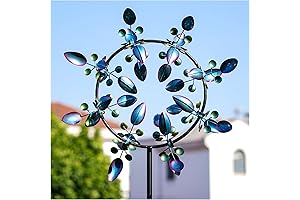 Enliven Your Outdoor Oasis with Our Mesmerizing Peacock Kinetic Garden Sculpture