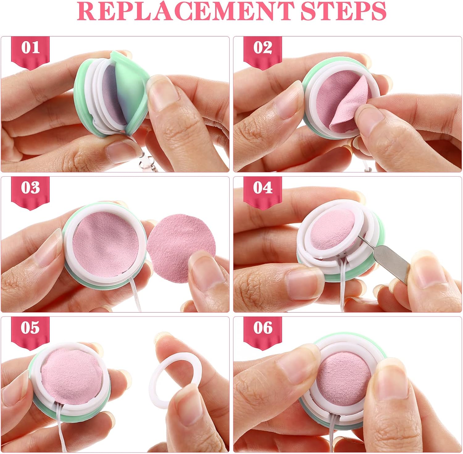 8pcs Phone Screen Cleaners Macaron Shaped Molbile Cleaning Wipes Cellphone Lanyards Cleaning Brush Fingerprint Proof Screen Cleaner for Laptop Decorative Bag Pendant Random Color
