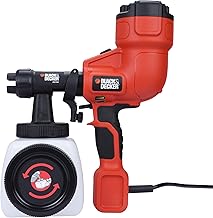 BLACK+DECKER Spray Gun for Indoor and Outdoor Use