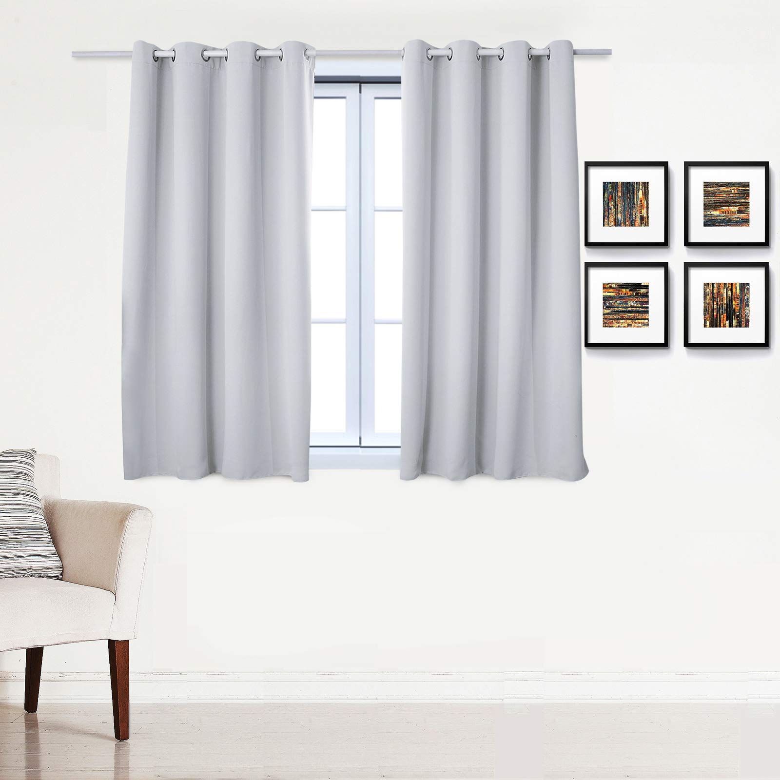 Tenda Oscurante A Occhielli 135x175 Opaca Blackout - Foto 9