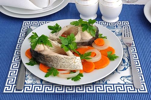 Miniatura 4 de Jolitee Manteles individuales desechables de papel de comedor, paquete de 24  Uso único, mantel individual de bebé para restaurante, tapete de mesa