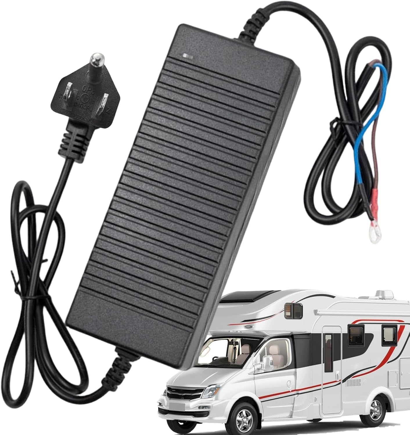Genérico 12V Car Heater Adapter, Lightweight and Portable Auto Electronics – Power Supply for Car Heater | for Outdoor and Indoor Camping Vehicles