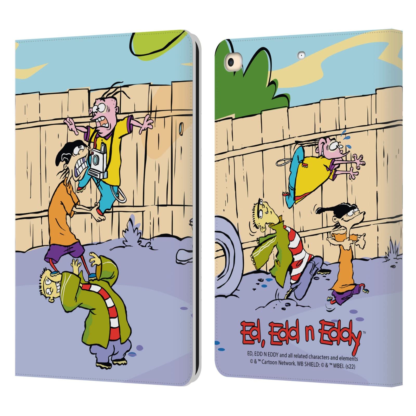 Housse iPad 9.7 2018 Ed Edd n Eddy antichoc avec support vidéo ajustable - 7