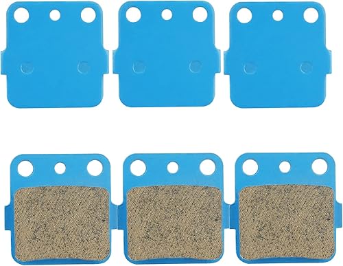 Youxmoto Pastillas de freno de cerámica para HONDA ATC 200 X 1986-1987 ATC 250 R 1983-1984 Fourtrax TRX 250 X 300X 400 X, Pastillas de freno