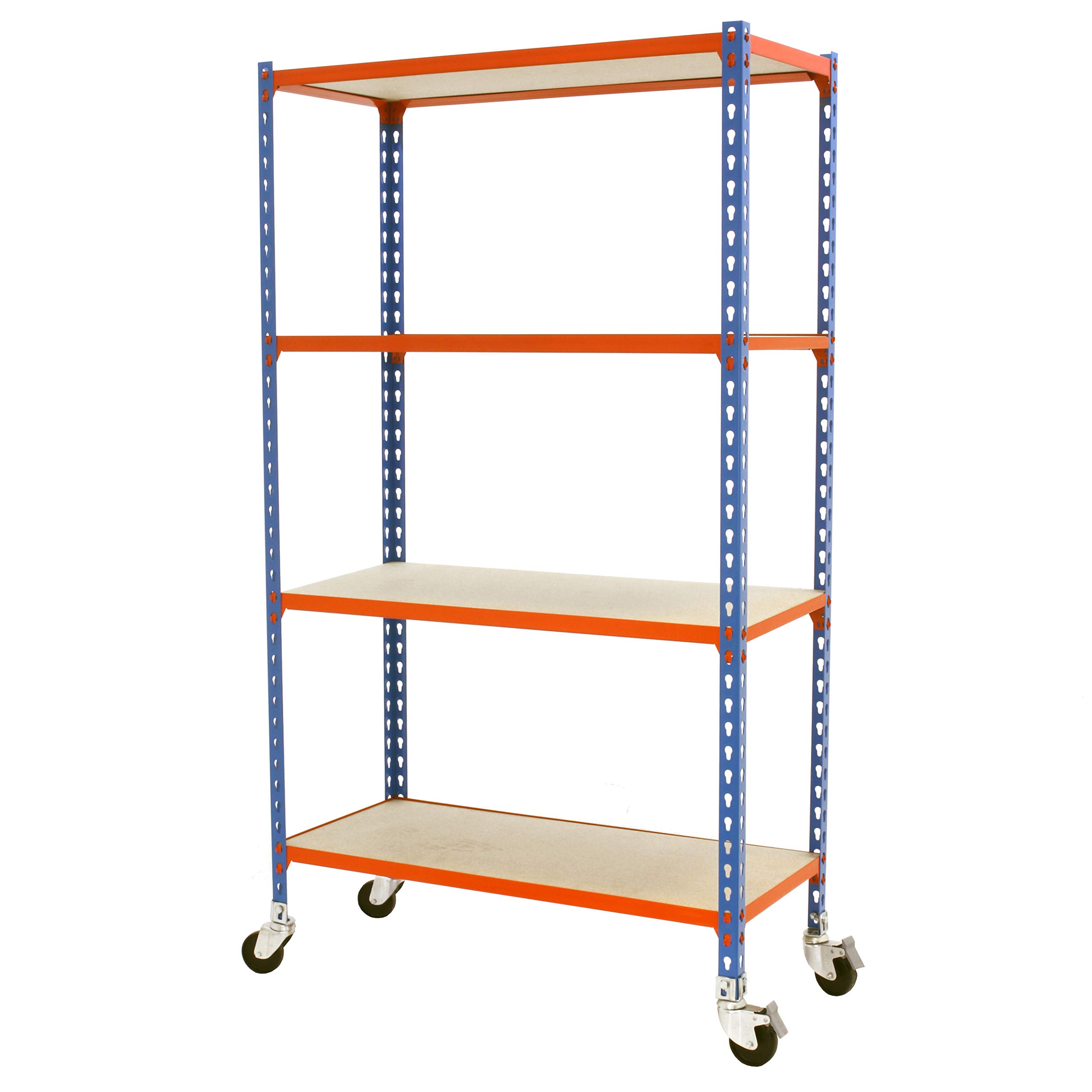 Simon Rack Estantería Metálica con Ruedas 1575x1100x400 mm - Maderclick