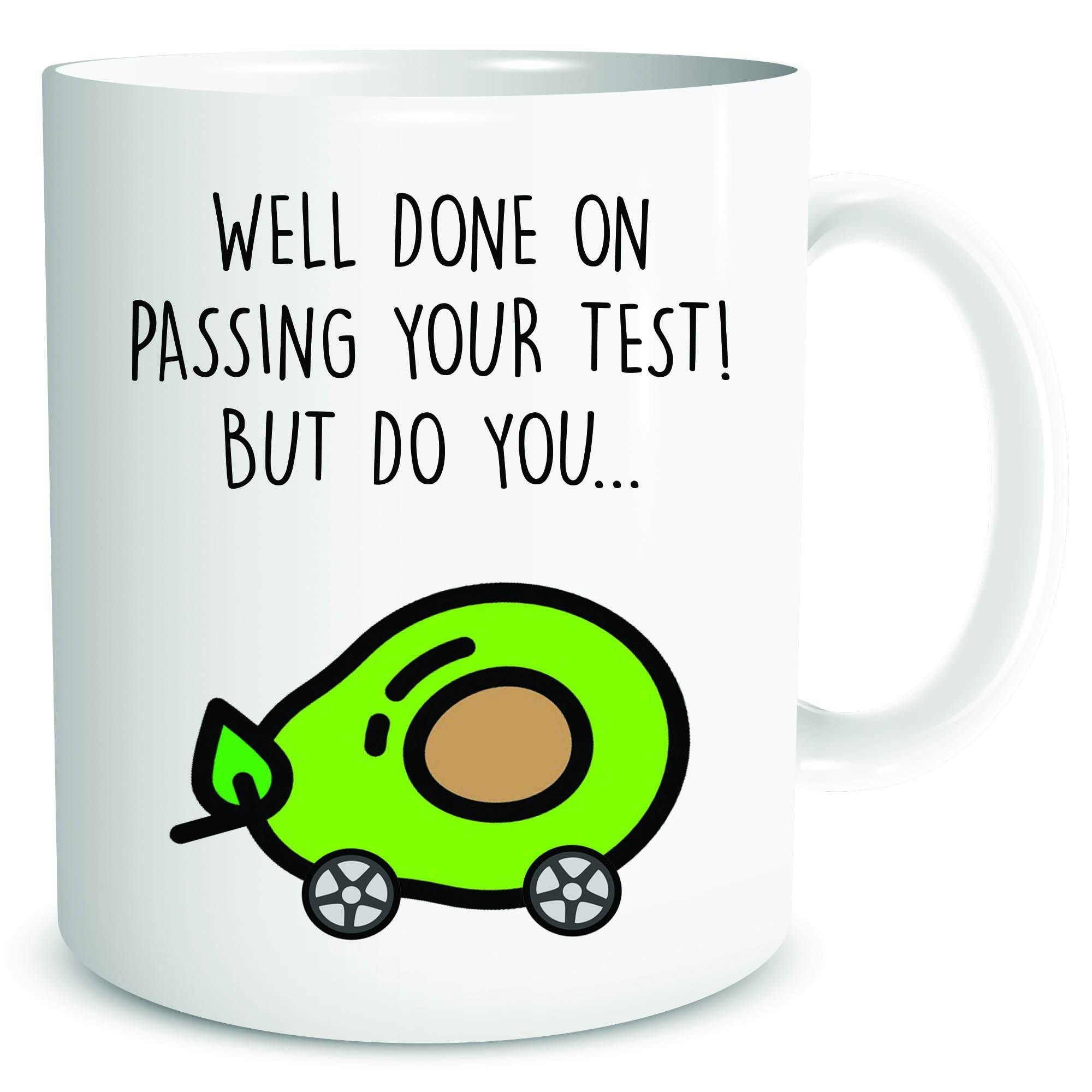 Peachy Antics White Funny Passed Driving Test Gift Present Coffee Mug New Driver Well Done Joke Mugs Cup Wsdmug2078