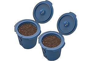 Reusable Coffee Pod Compatible with Bruvi, 2-Pack