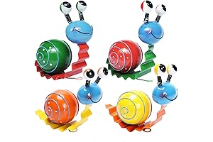 4-Piece Metal Yard Snails Flourish Your Garden
