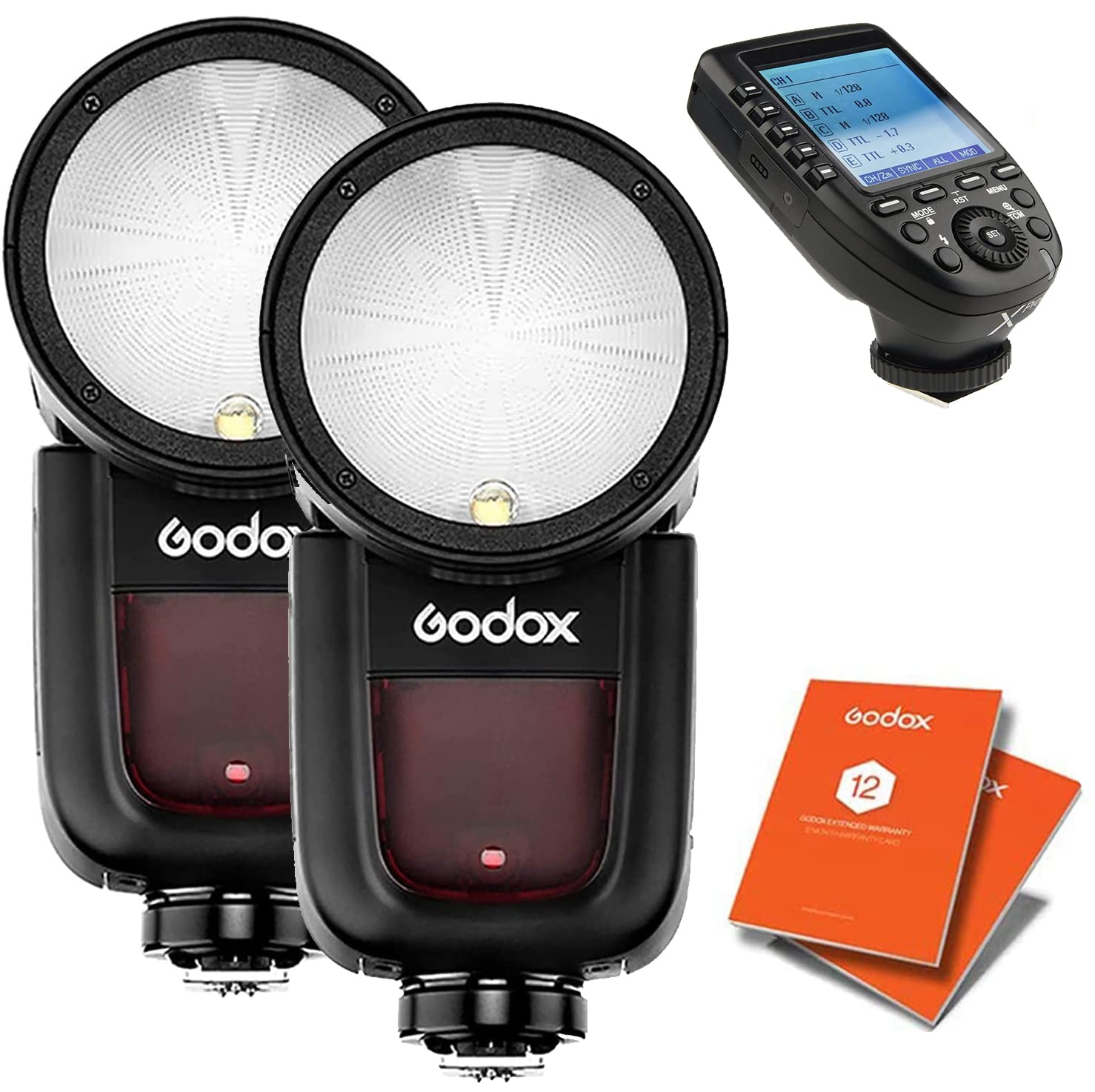 Godox Flash Strobe Speedlite With Xpro Wireless Transmitter For Canon Light 5060198249112