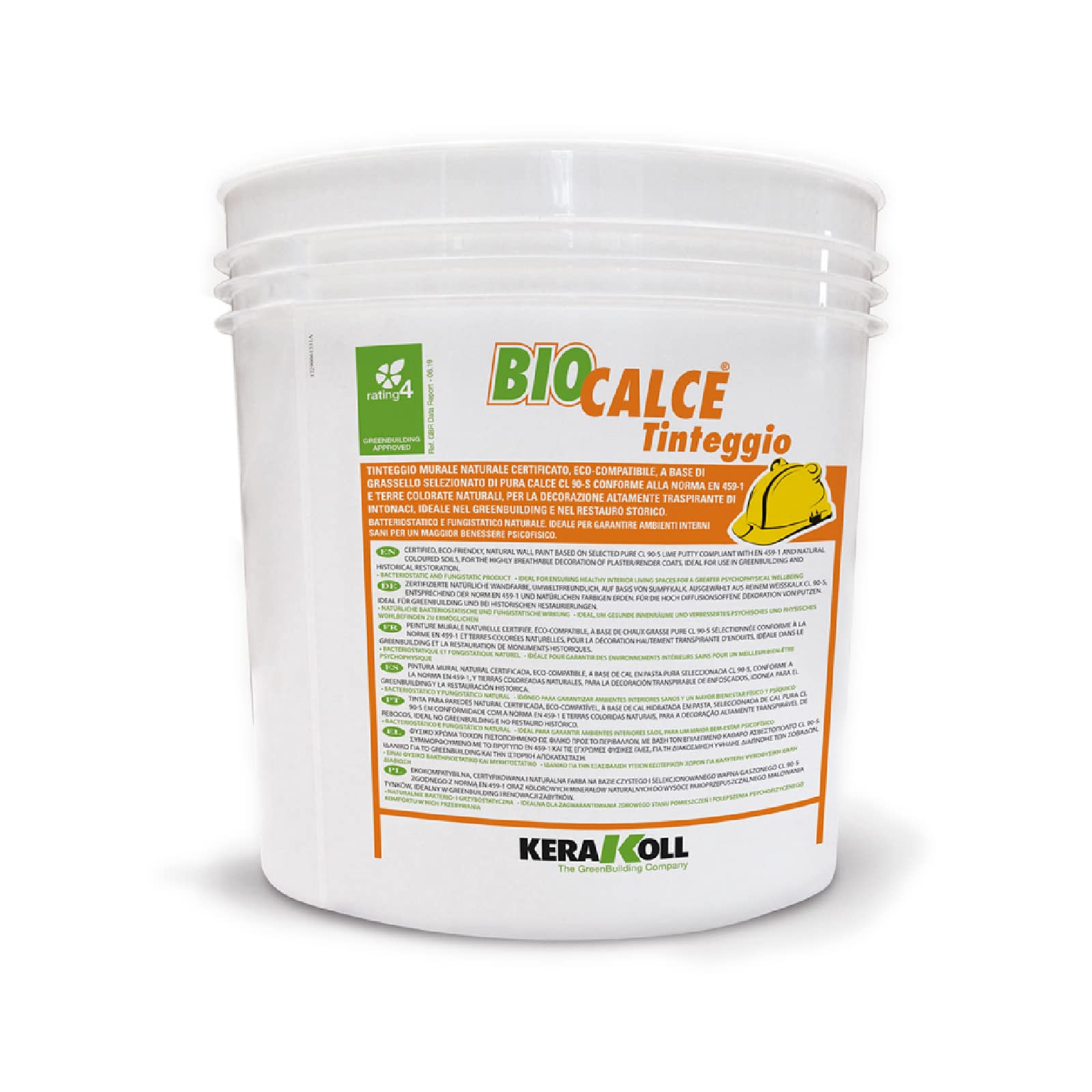 Kerakoll biocalce tinteggio bianco 4 litri