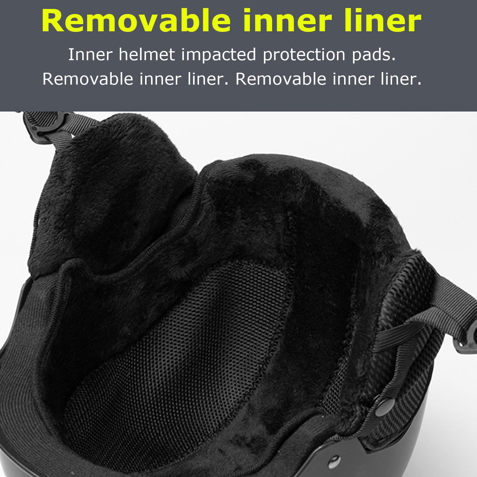 Casque de Snowboard pour Femmes, Casques de Ski Men Équipement de Ski de