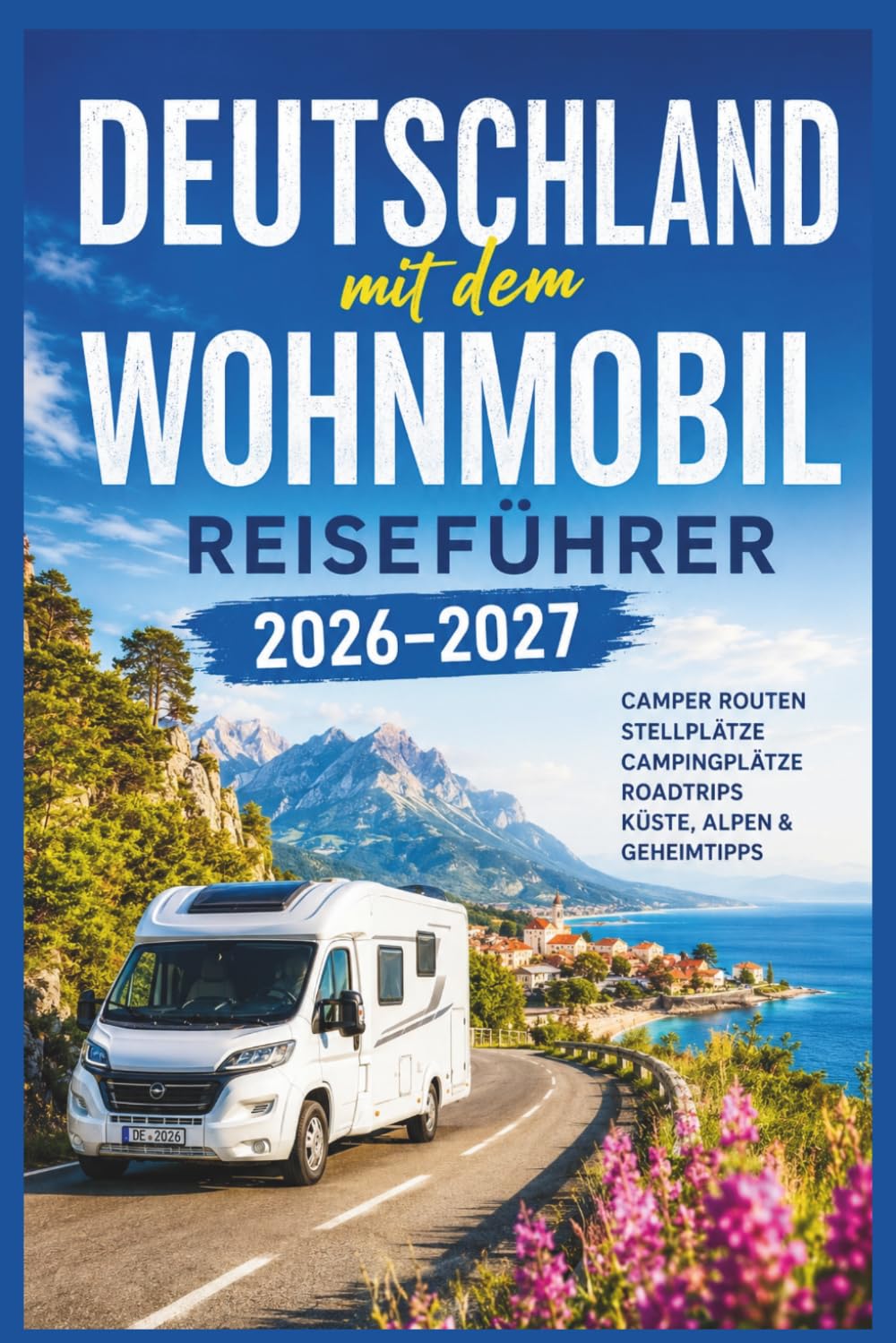 Deutschland mit dem Wohnmobil Reiseführer 2026–2027: Camper Routen, Stellplätze, Campingplätze, Roadtrips, Küste, Alpen & Geheimtipps