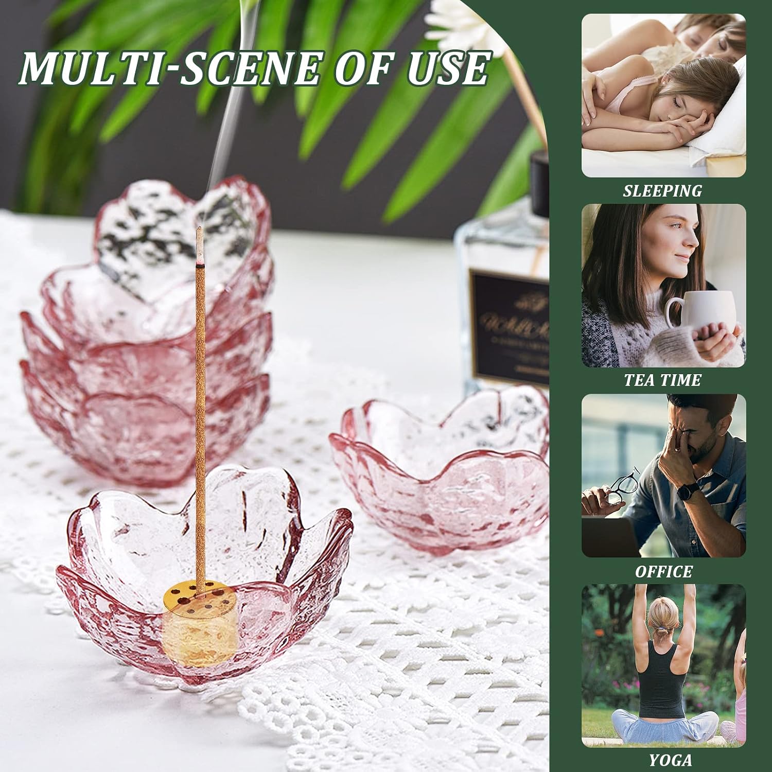 Incense Holder for Sticks Cherry Blossom Incense Burner
