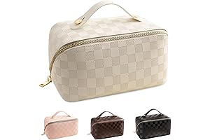 Goodbay Wide-Open Makeup Bag with Divider