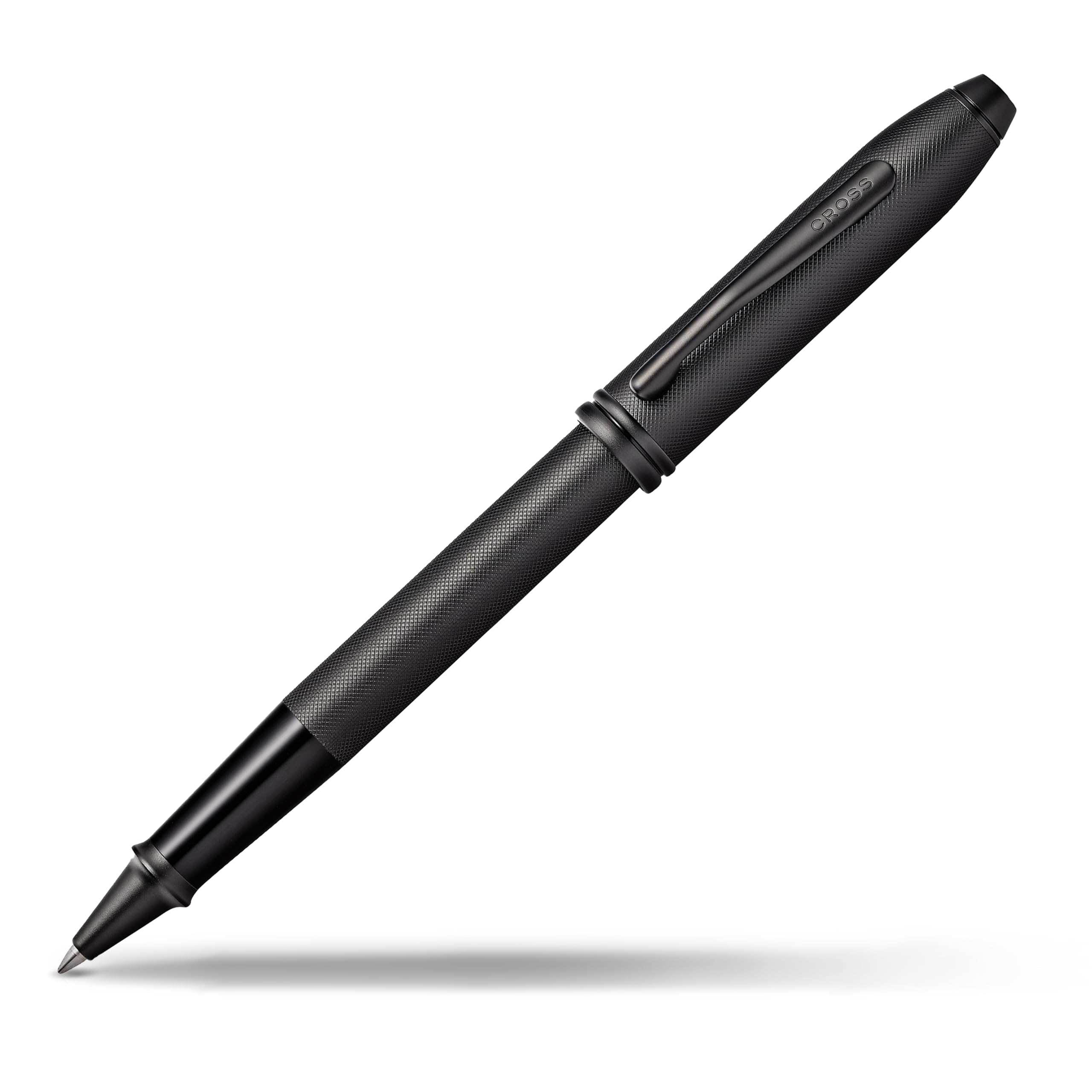 Amazon.com: Cross Townsend PVD Micro-knurl Rollerball Pen - Black 