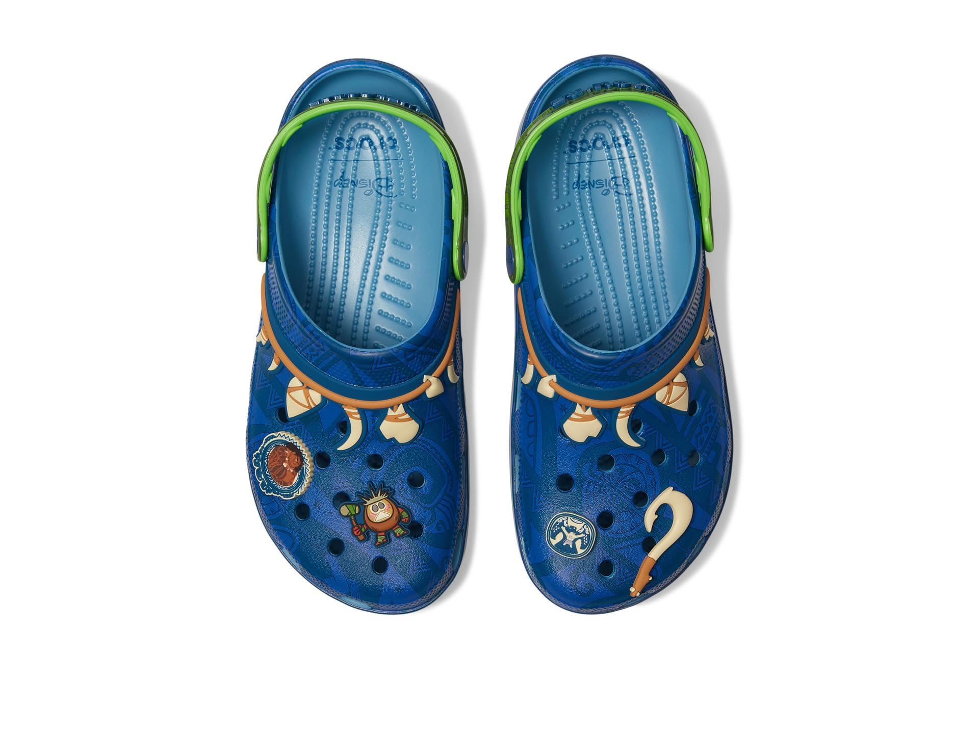 Zuecos Crocs Disney Moana ligeros y unisex para aliviar los pies cansados de adulto 8
