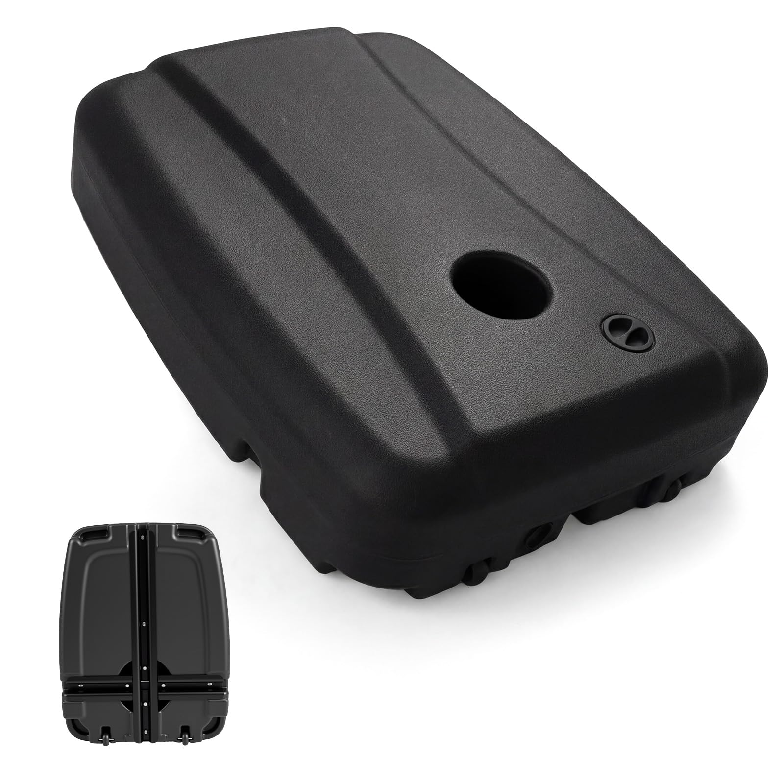 RELAX4LIFE Base de Parasol déporté HDPE 130KG (68L)