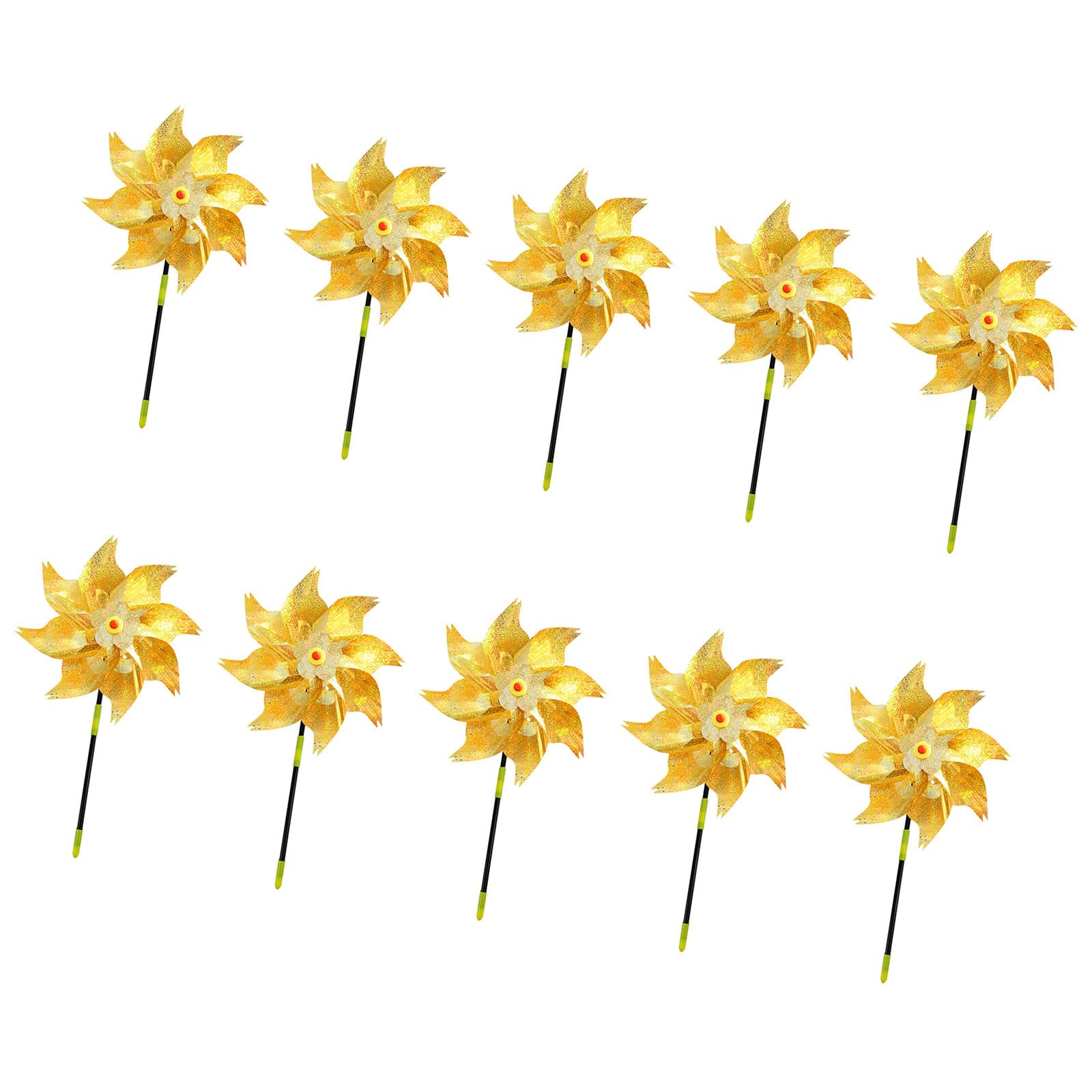 Windmills Styles Decorations for Bird Control in Residential Area and Fruit Orchards Enhancing Outdoor Garden Spaces Wind Driven Bird Decorations